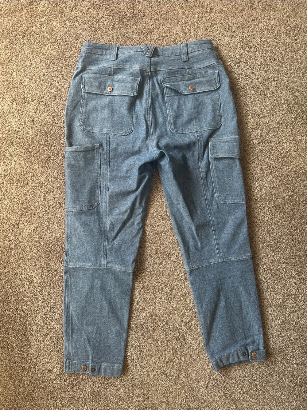 Duluth Trading Co. High-wasted Canvas Pants Size 8